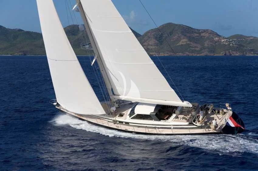 a sailboat on the water aboard ICARUS Yacht for Sale