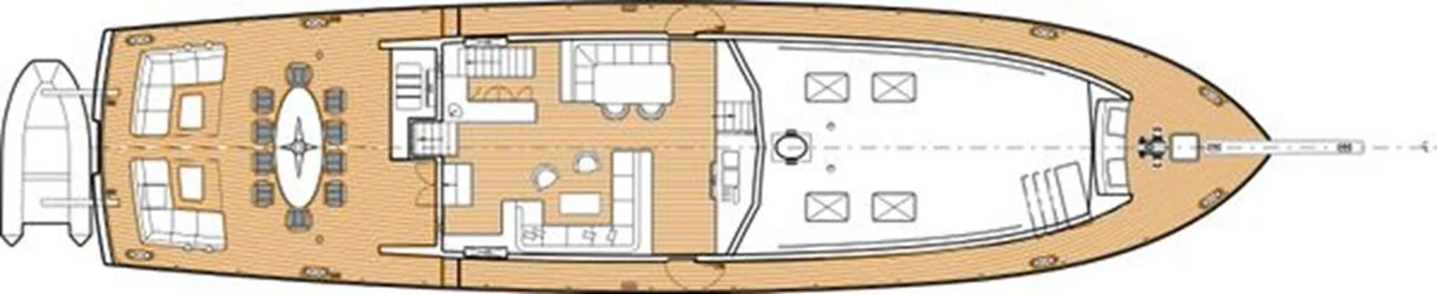 diagram aboard SEA U SOON Yacht for Sale