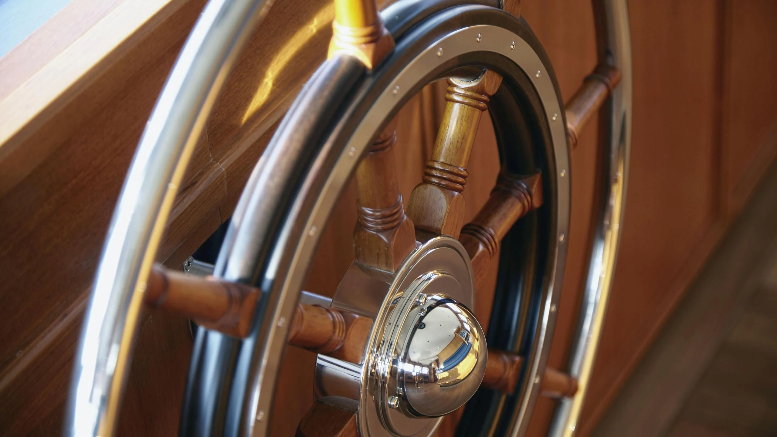 a close-up of a machine aboard ANCALLIA Yacht for Sale