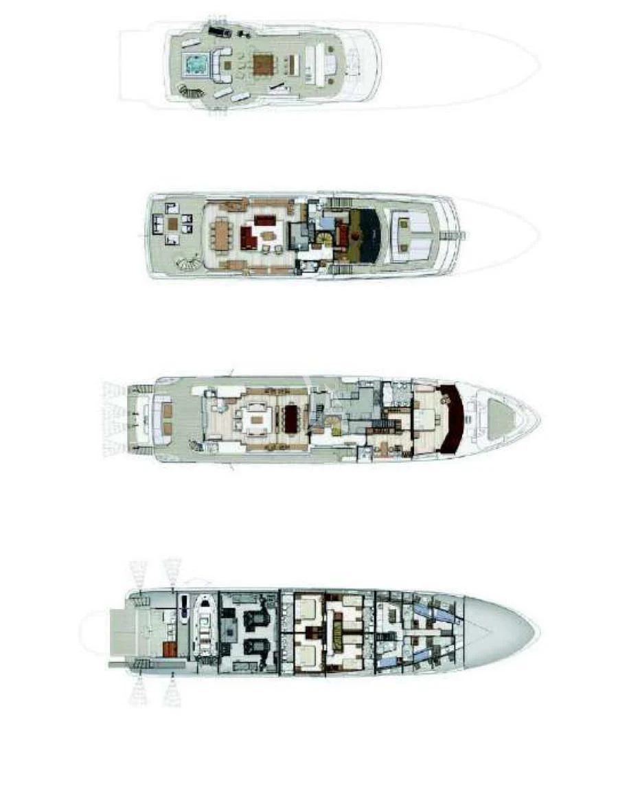 a pair of silver and black electrical devices aboard LADY MRD Yacht for Charter