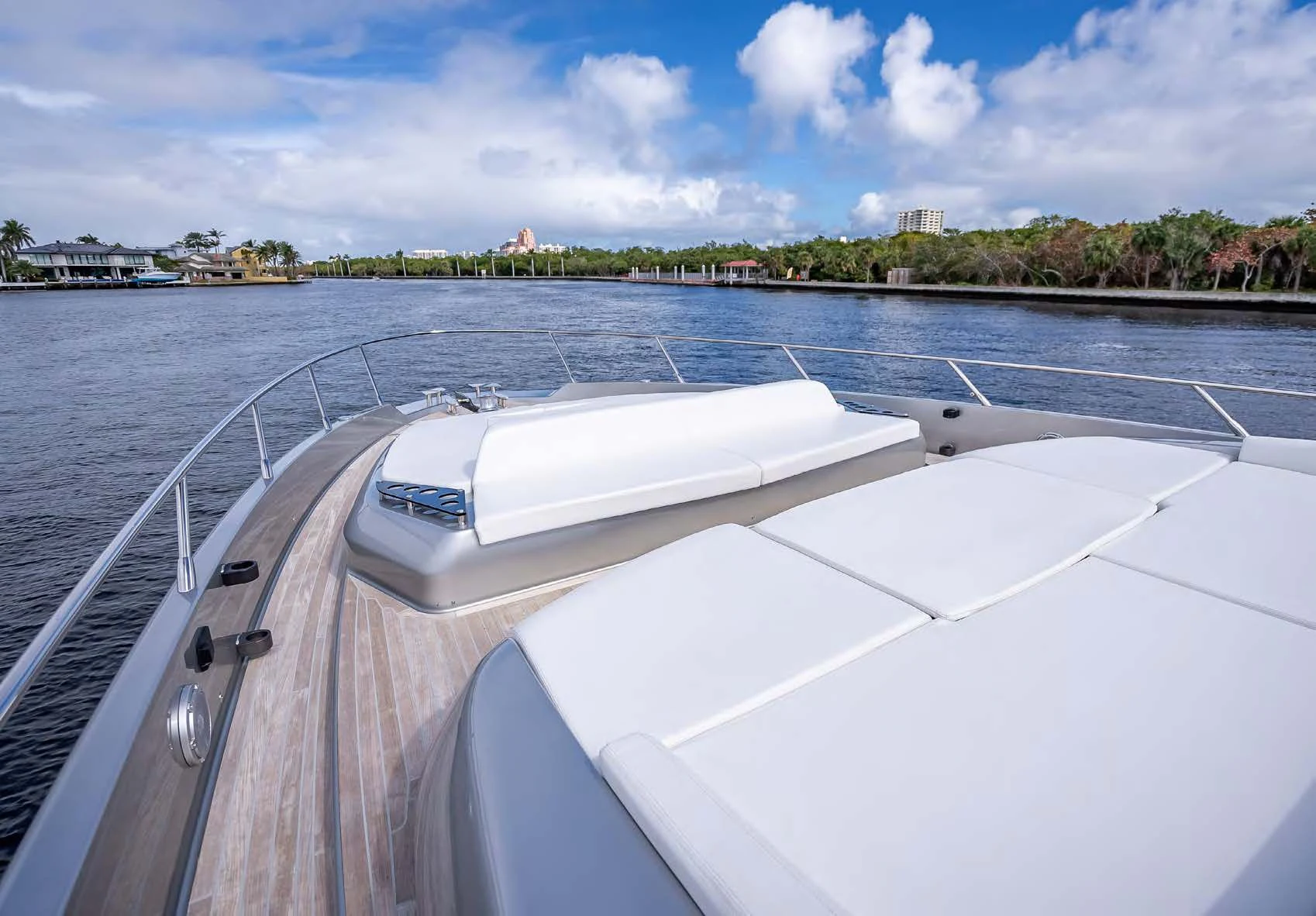 a boat on the water aboard JACQPOT Yacht for Sale