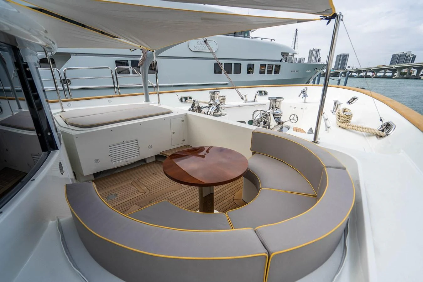 a boat on the water aboard GROOVER Yacht for Sale