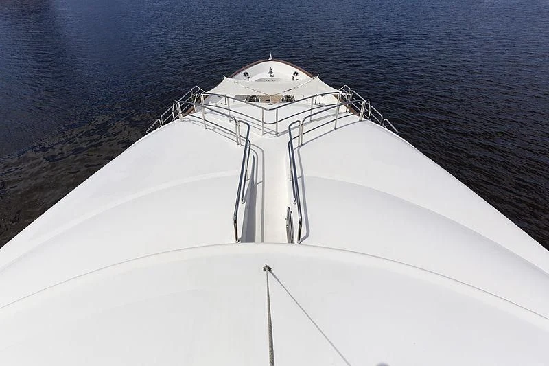 a ship in the water aboard GROOVER Yacht for Sale