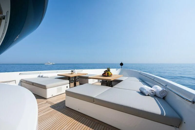 a boat on the water aboard PANAME Yacht for Sale