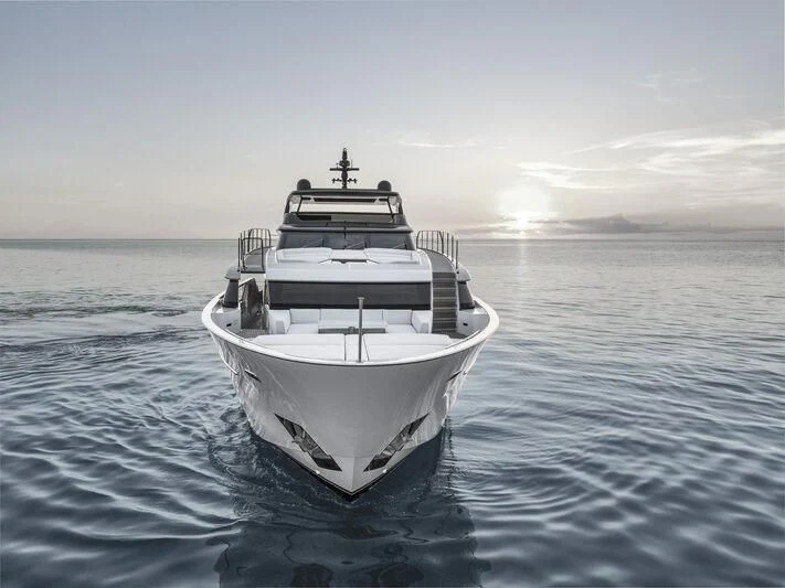 a boat in the water aboard PANAME Yacht for Sale