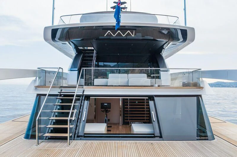 a boat on the water aboard PANAME Yacht for Sale