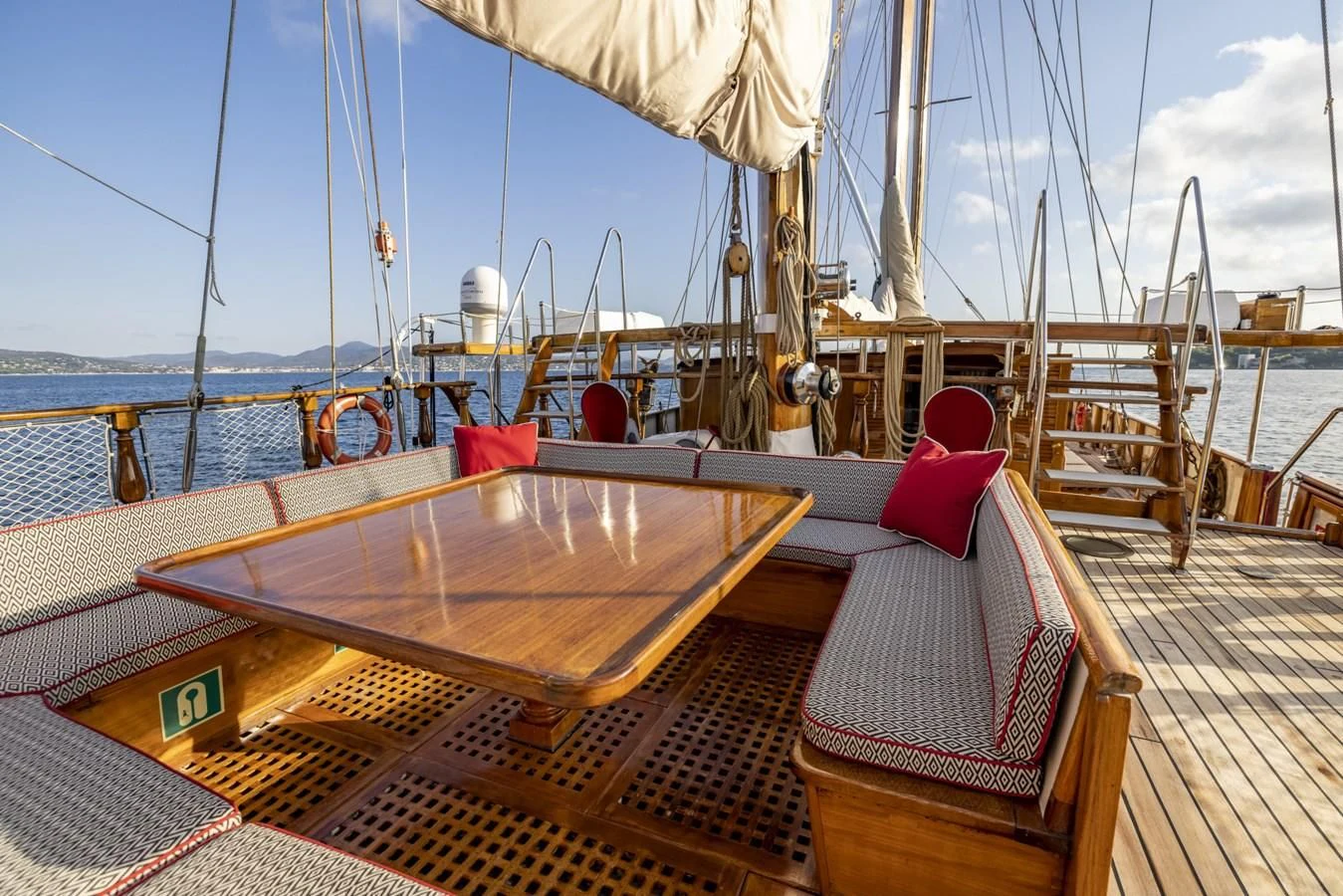 a boat on the water aboard FRANCESCO PETRARCA Yacht for Sale