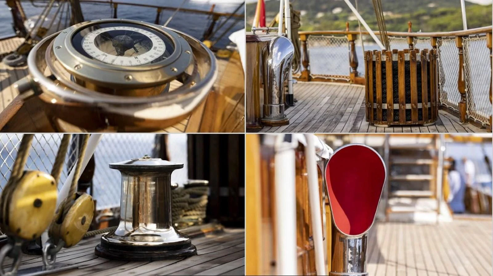 a red balloon in front of a machine aboard FRANCESCO PETRARCA Yacht for Sale