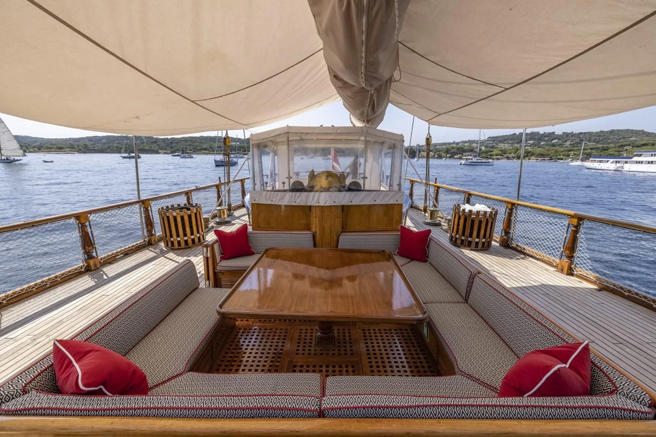 a boat on the water aboard FRANCESCO PETRARCA Yacht for Sale
