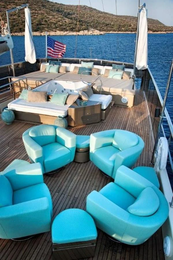 a boat on the water aboard MERMAID Yacht for Sale