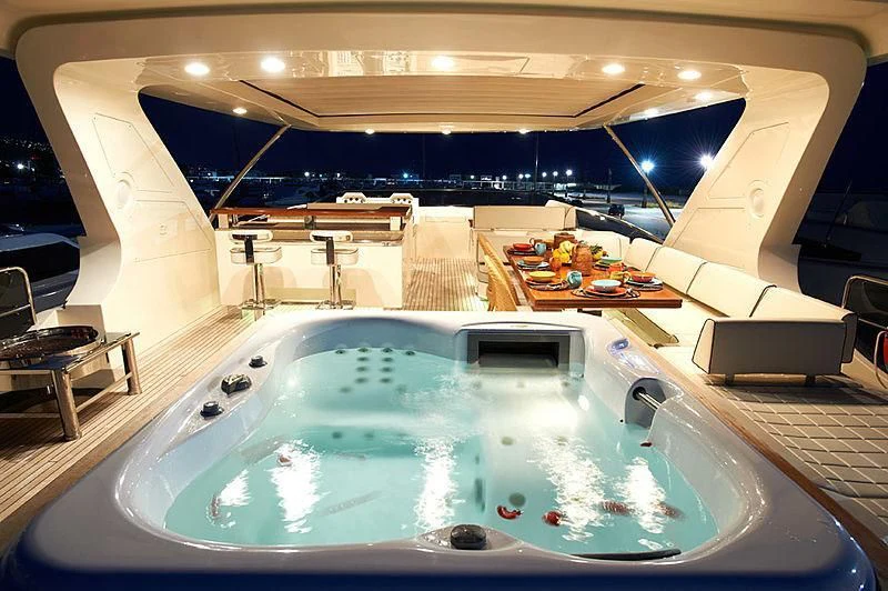 a pool in a room aboard KOUKLES Yacht for Sale
