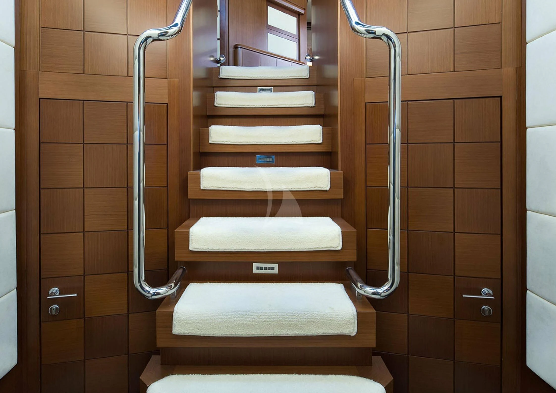 a bathroom with a toilet and a sink aboard KOUKLES Yacht for Sale