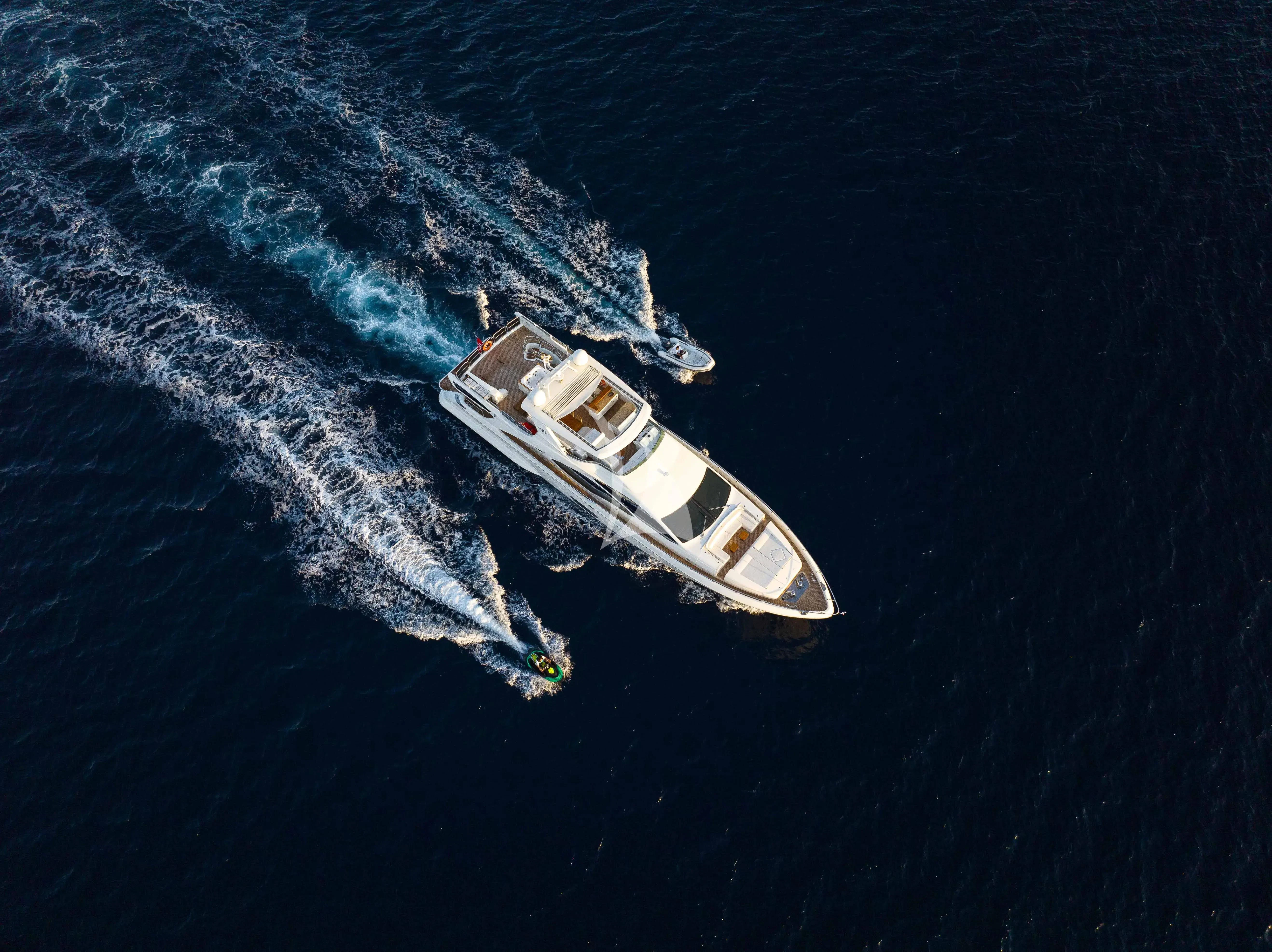 a ship in the water aboard KOUKLES Yacht for Sale