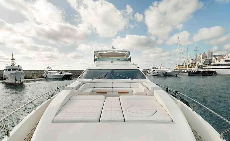 a boat in the water aboard KOUKLES Yacht for Sale