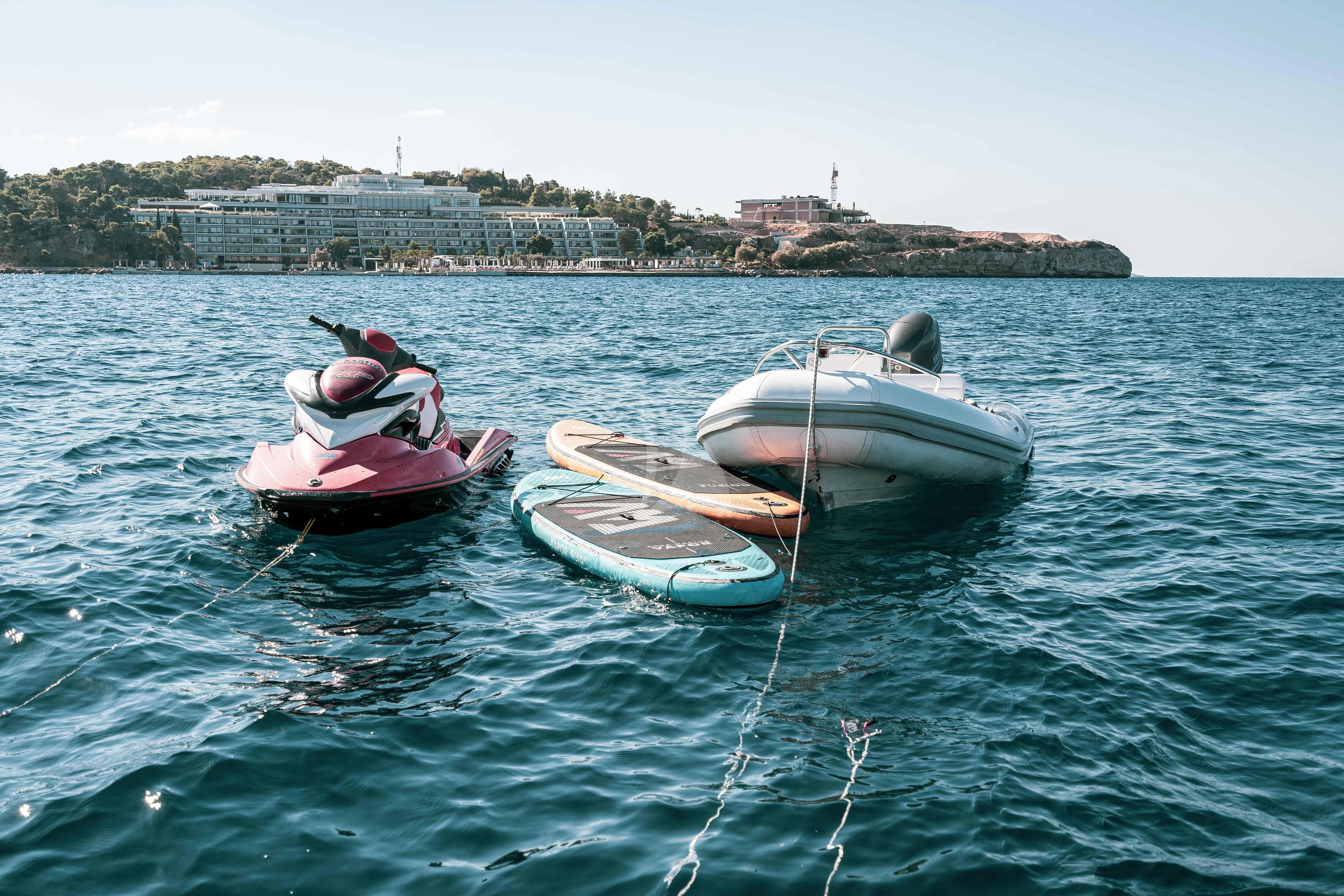 boats on the water aboard KOUKLES Yacht for Sale