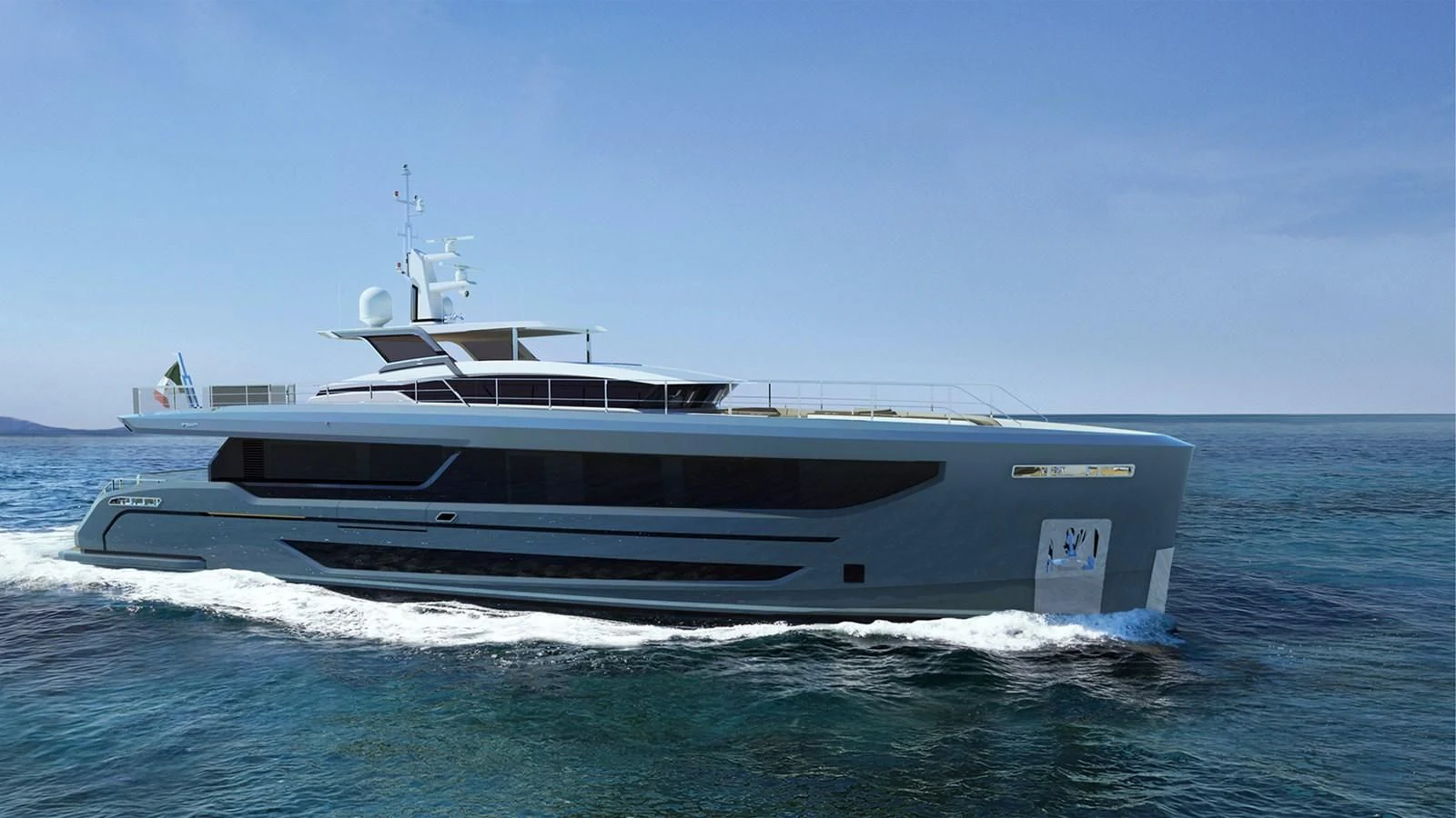 a boat in the water aboard VITTORIA VELOCE 32 RPH #01 Yacht for Sale