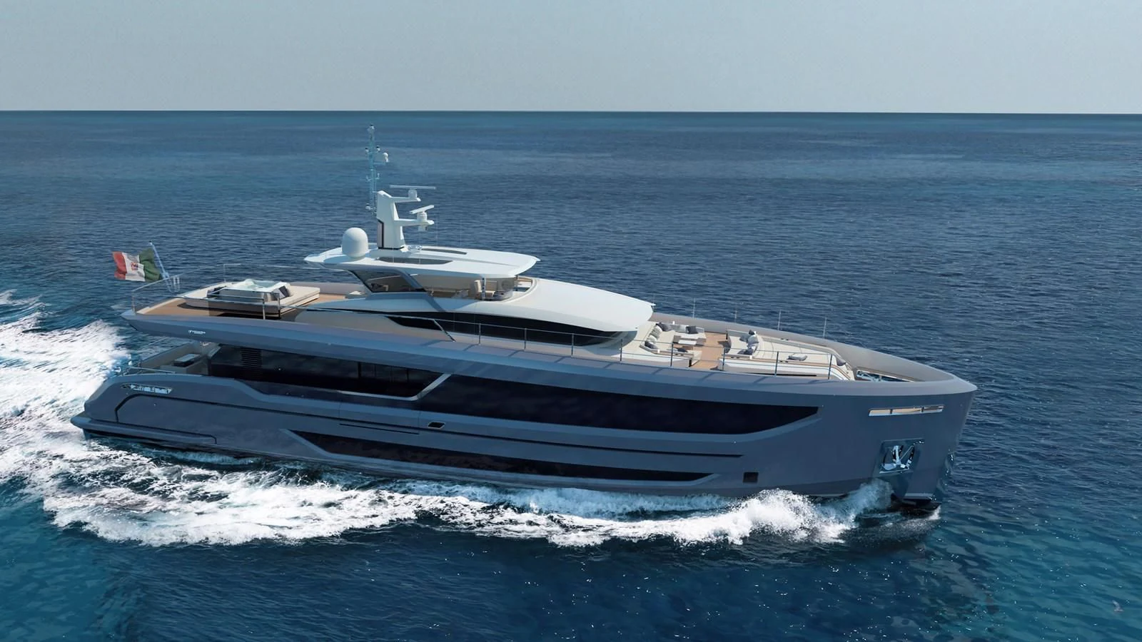 a boat on the water aboard VITTORIA VELOCE 32 RPH #01 Yacht for Sale