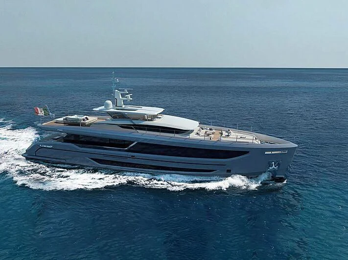a boat on the water aboard VITTORIA VELOCE 32 RPH #01 Yacht for Sale