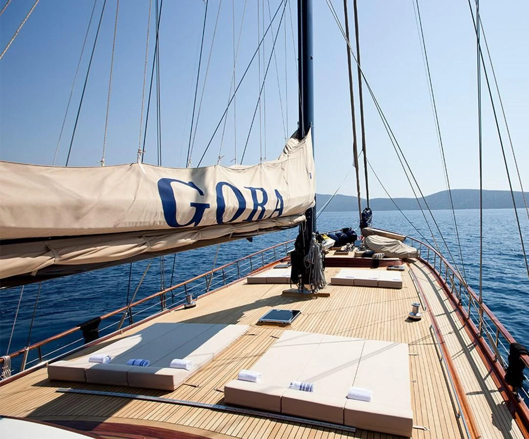 a boat on the water aboard PERFORMANCE FEE Yacht for Sale