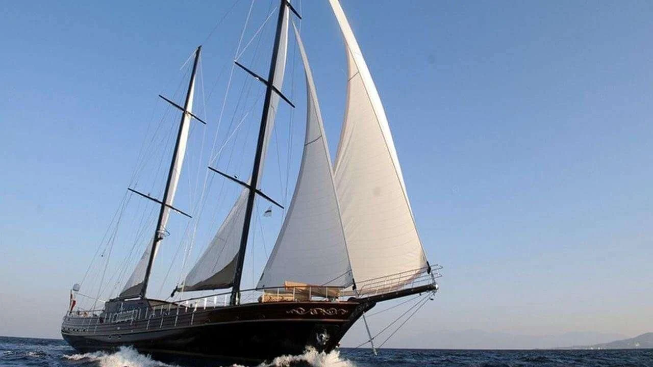 a sailboat on the water aboard PERFORMANCE FEE Yacht for Sale