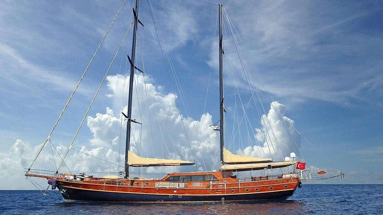 a boat in the water aboard PERFORMANCE FEE Yacht for Sale