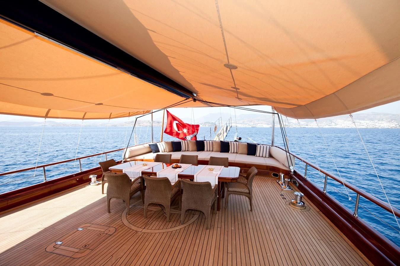 a boat on the water aboard PERFORMANCE FEE Yacht for Sale