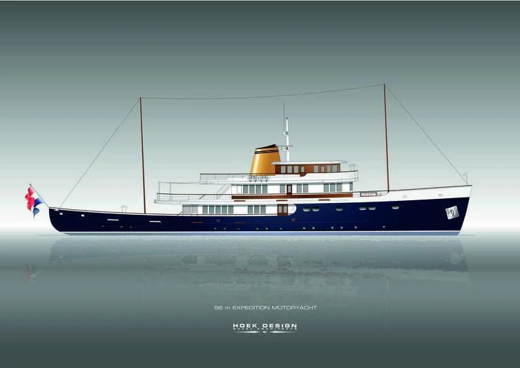 a large boat on the water aboard BLUE II Yacht for Charter