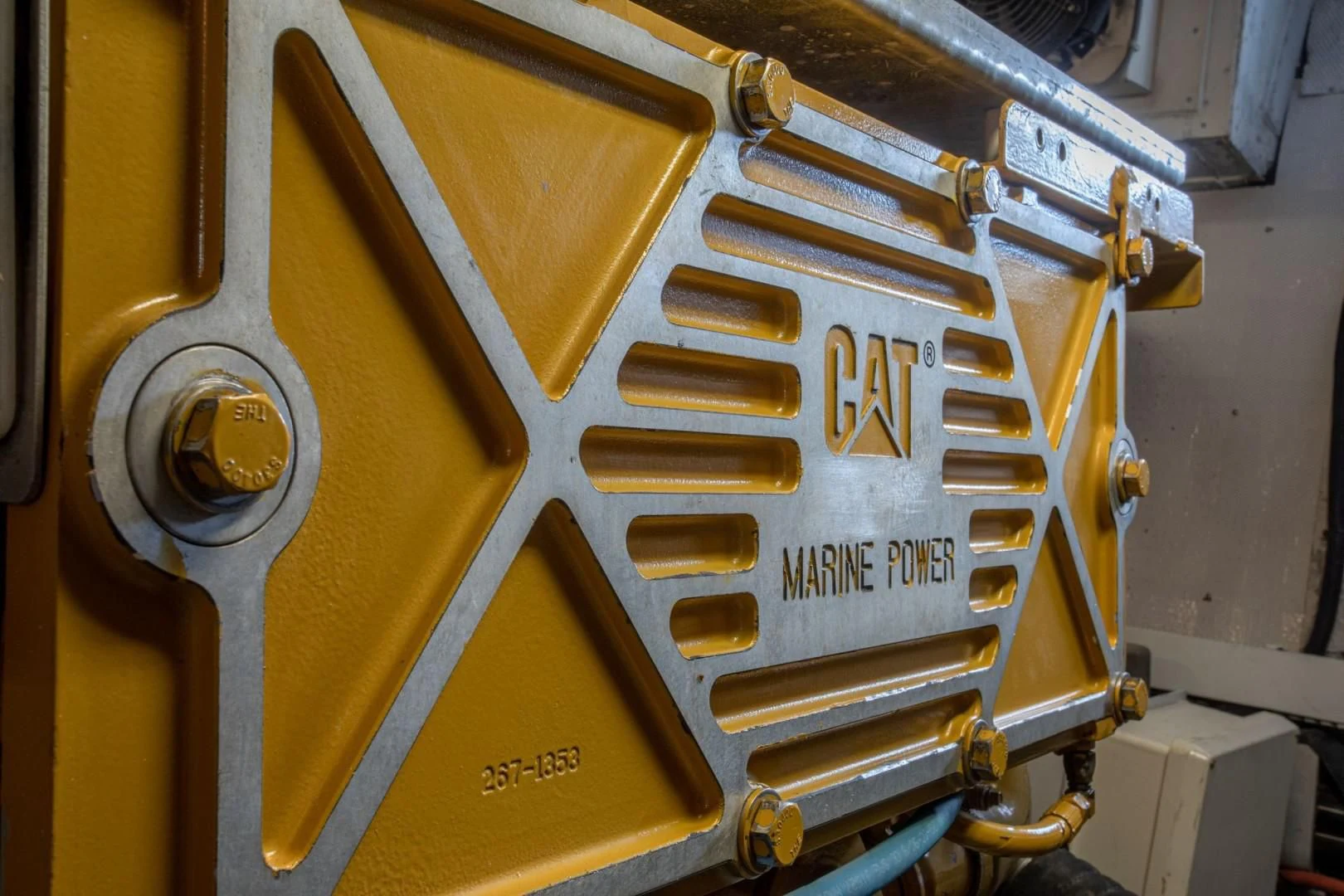 a close-up of a machine aboard ZANTINO III Yacht for Sale