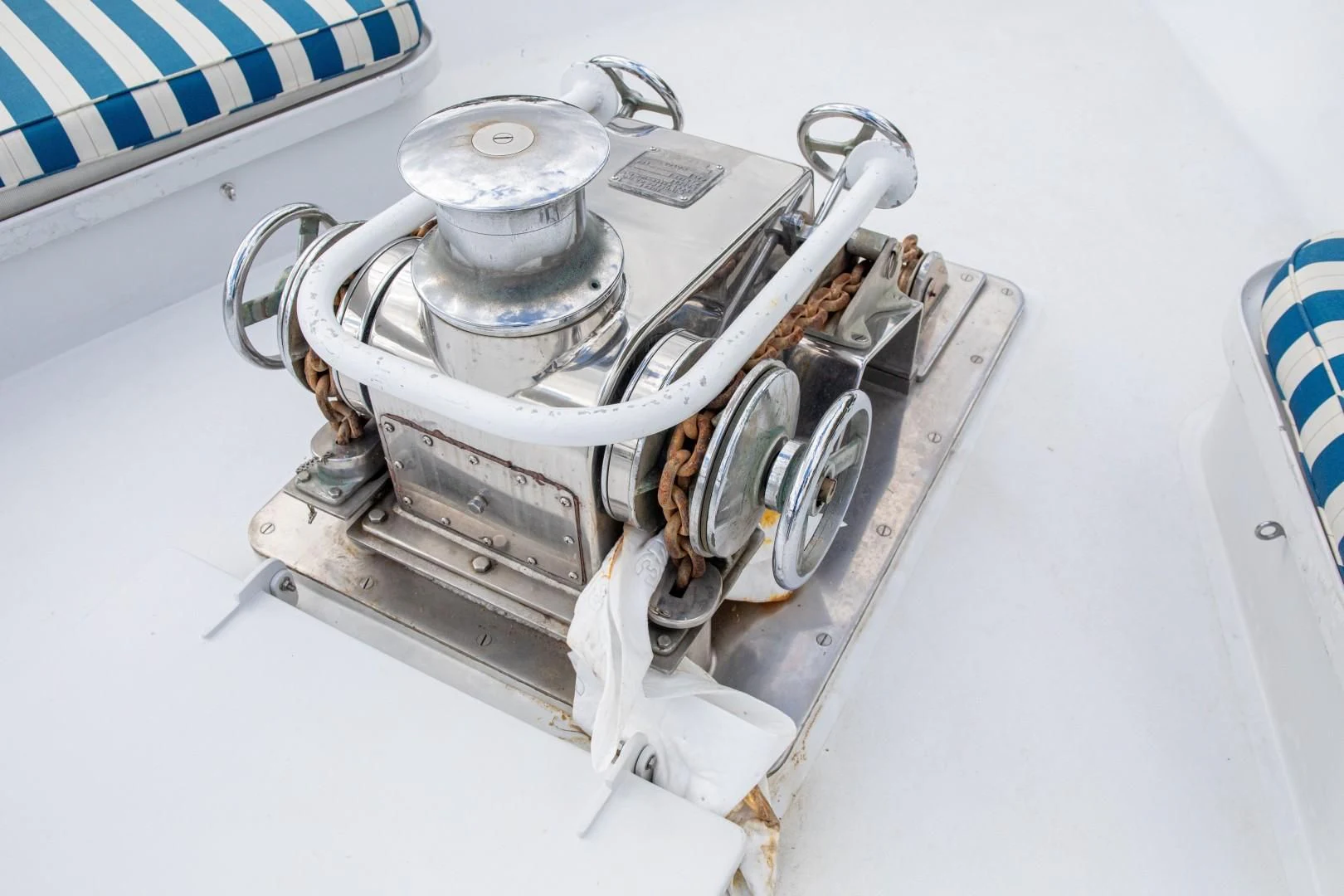 a machine on the counter aboard ZANTINO III Yacht for Sale