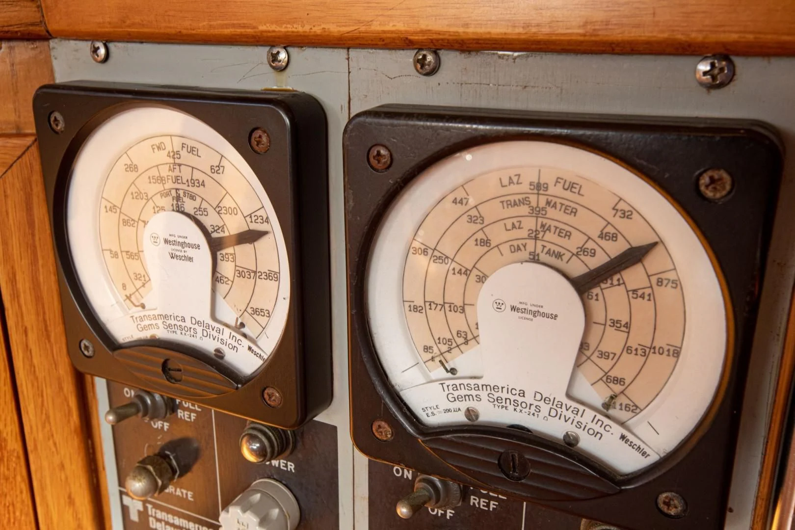 a close up of a device aboard ZANTINO III Yacht for Sale