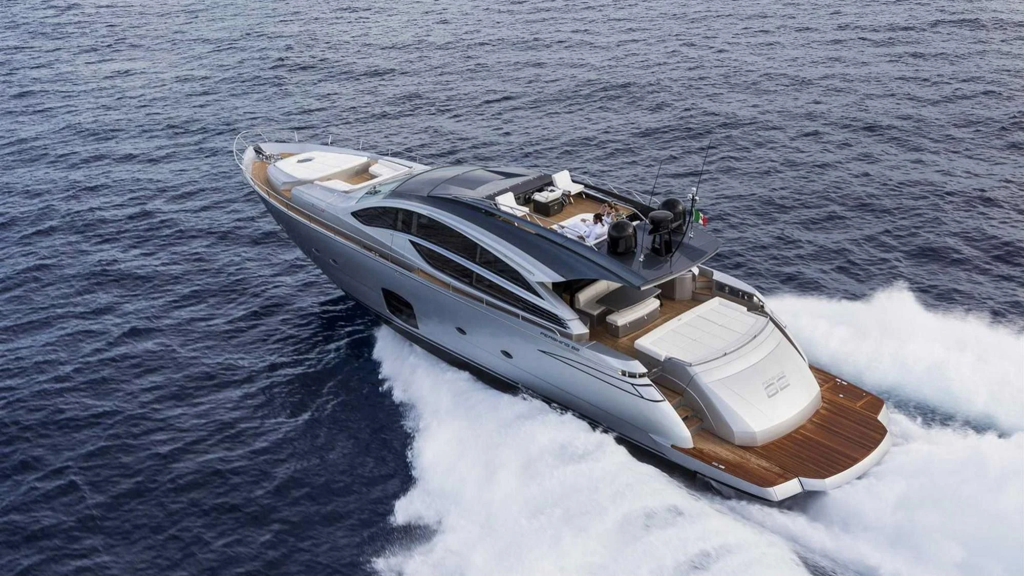 a boat on the water aboard BAGHEERA Yacht for Sale