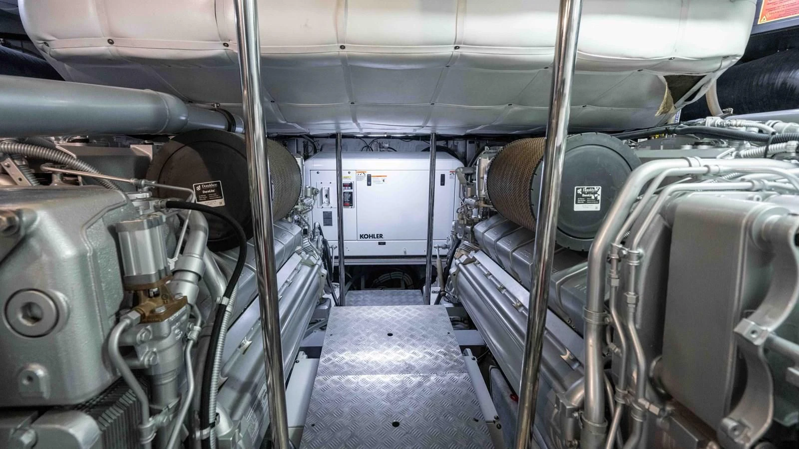 the inside of a vehicle aboard UPTOWN GIRL Yacht for Sale