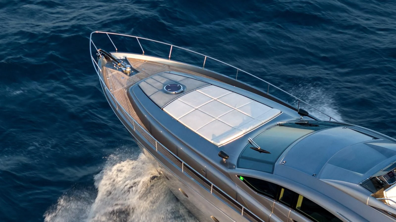 a boat on the water aboard UPTOWN GIRL Yacht for Sale