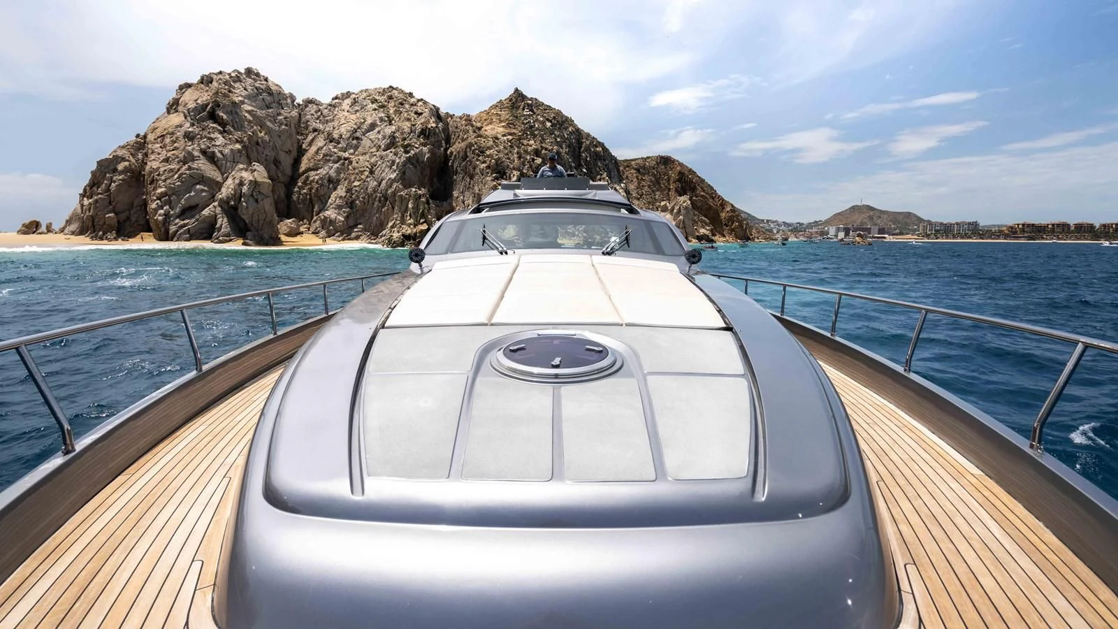 a boat on a body of water aboard UPTOWN GIRL Yacht for Sale