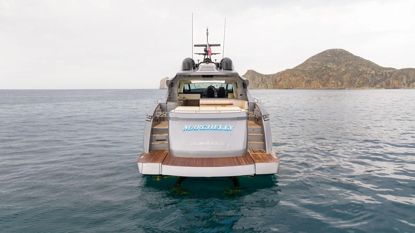 a boat in the water aboard UPTOWN GIRL Yacht for Sale
