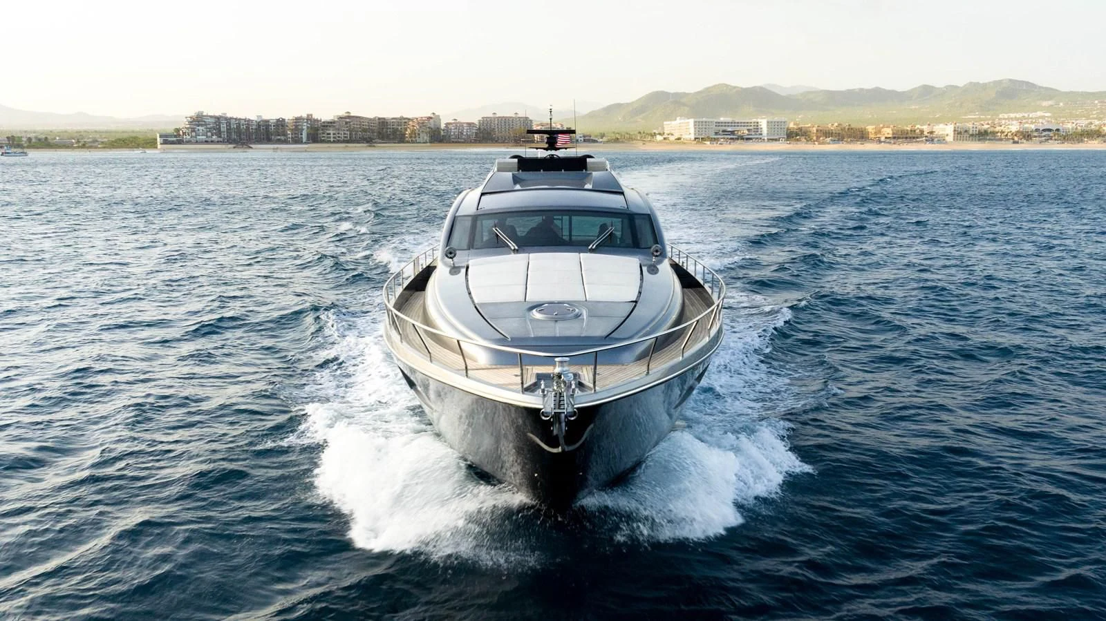 a boat on the water aboard UPTOWN GIRL Yacht for Sale