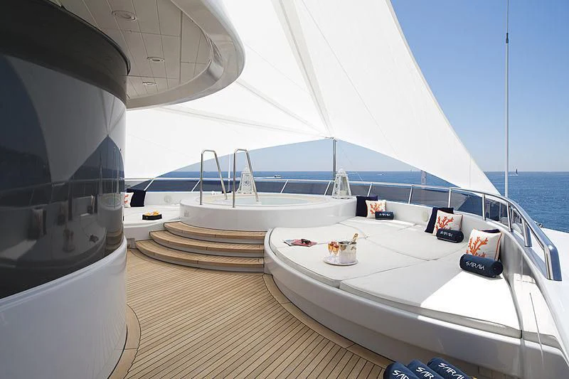 a boat on the water aboard SARAH Yacht for Sale