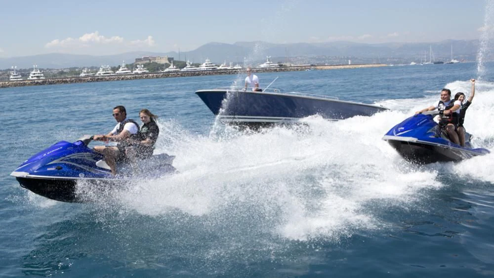 a group of people on a boat aboard SARAH Yacht for Sale
