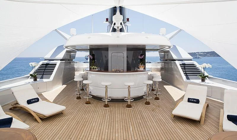 a boat on the water aboard SARAH Yacht for Sale