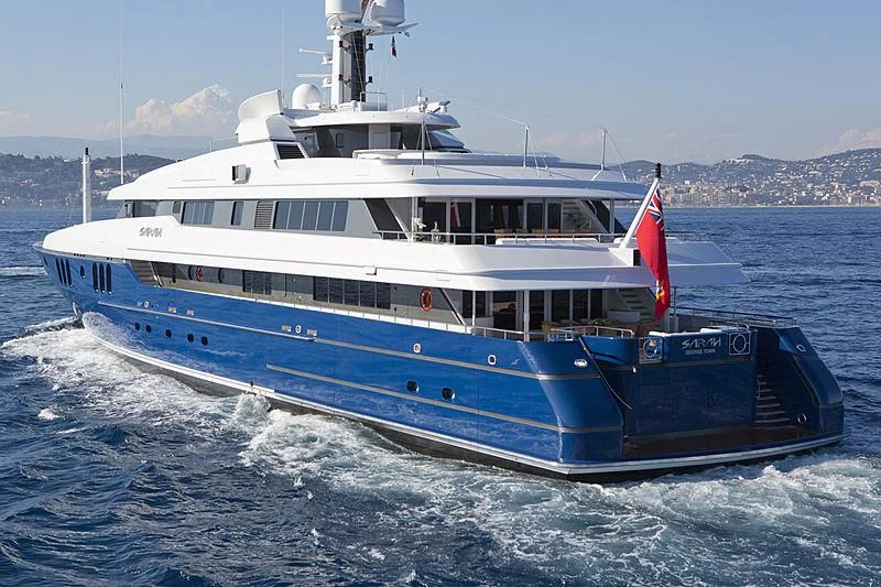 a boat on the water aboard SARAH Yacht for Sale
