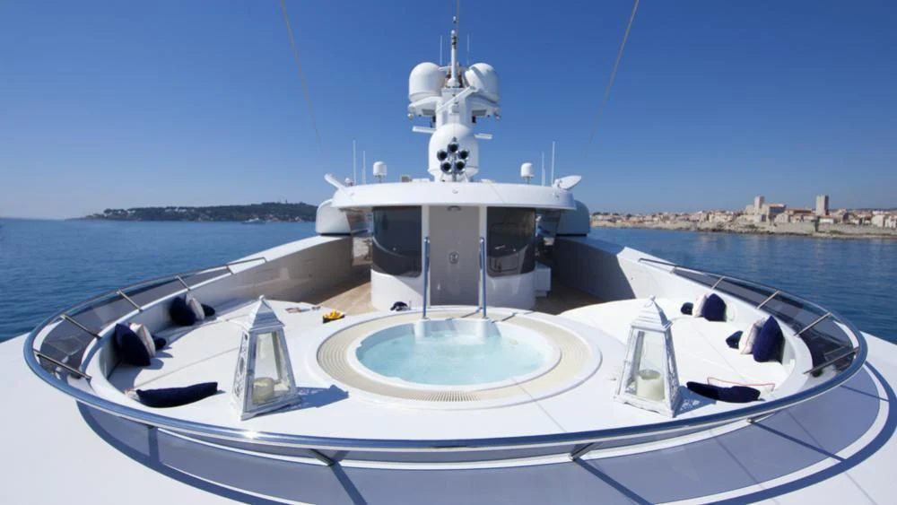 a boat on the water aboard SARAH Yacht for Sale