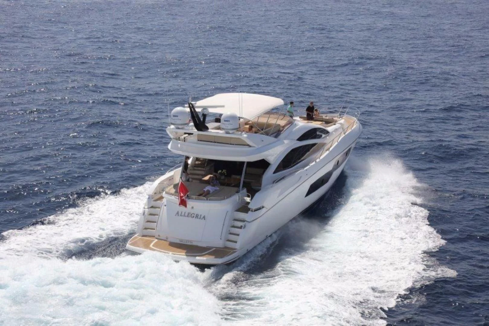 a boat on the water aboard YINWA Yacht for Sale