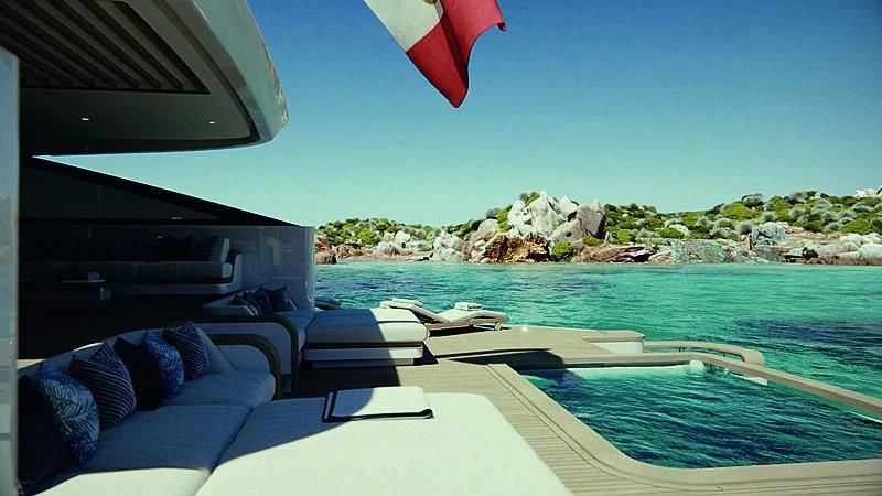 a boat on the water aboard ASANI Yacht for Sale