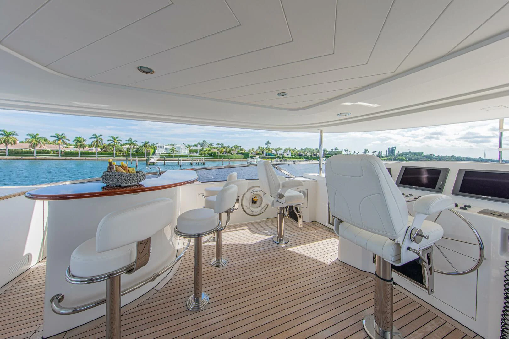 a boat on the water aboard LIBERTAS Yacht for Sale