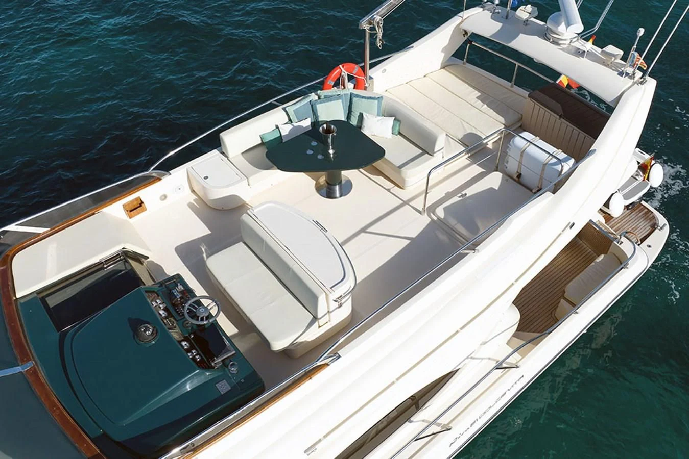 a boat on the water aboard MACAMI Yacht for Sale