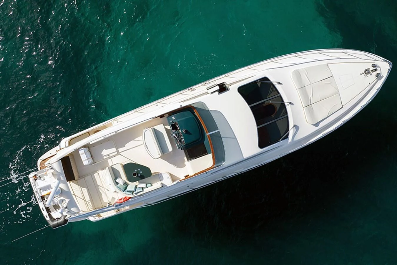 a boat in the water aboard MACAMI Yacht for Sale
