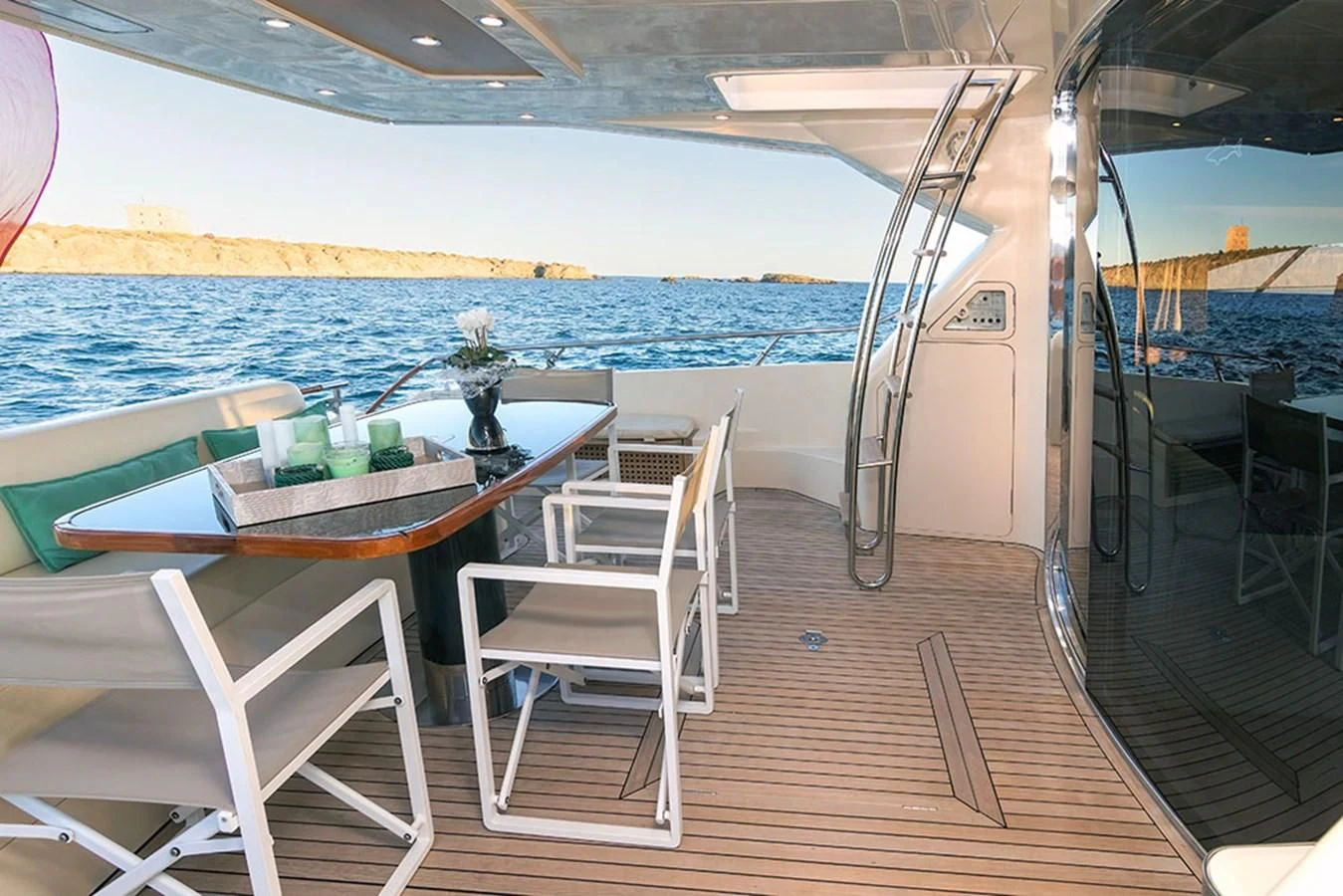a boat on the water aboard MACAMI Yacht for Sale