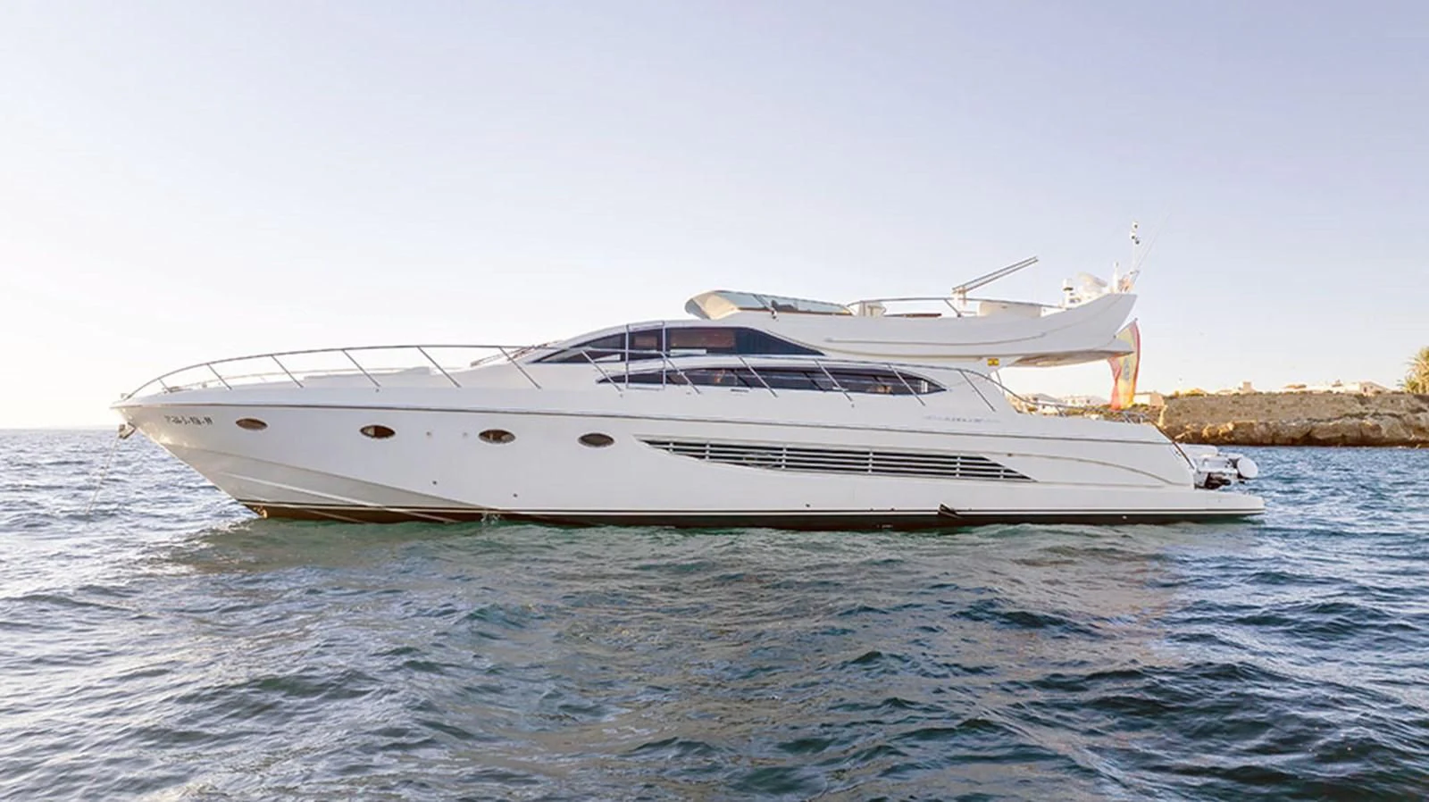 a boat on the water aboard MACAMI Yacht for Sale