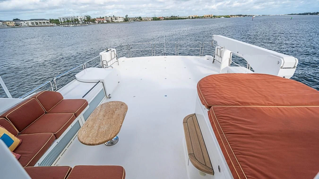 a boat on the water aboard KEMOSABE Yacht for Charter