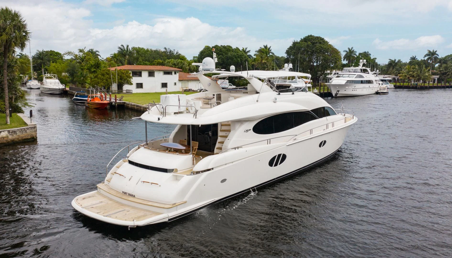 a boat in the water aboard 26 NORTH Yacht for Sale
